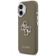 2. Guess Grained Big 4G Classic Logo iPhone 17 Hülle - Braun