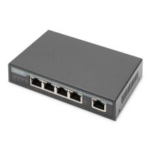 Digitus 4-Port-Gigabit-4PPoE-Extender, 802.3at, 60 W