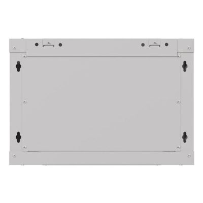 27. Lanberg 19" 6U 540x350 graue Glastür Wand-Rack-Schrank (Flat Pack)