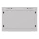 27. Lanberg 19" 6U 540x350 graue Glastür Wand-Rack-Schrank (Flat Pack)