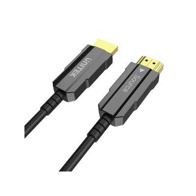 8. UNITEK Optisches Kabel HDMI 2.0 Aktives optisches Kabel 4K 60Hz 20M