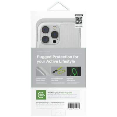 6. Uniq Combat Active Magclick Ladehülle für iPhone 16 Pro Max - Weiß