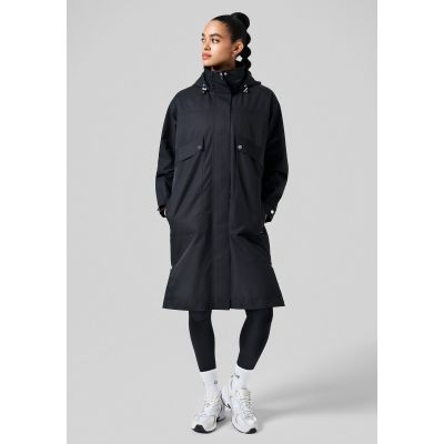 2. CASALL Leichter wattierter Regenparka Damen Schwarz