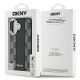 8. DKNY Checkered Pattern Magsafe Hülle für iPhone 16 Plus – Schwarz