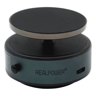 RealPower MH-1 Passive Halterung für Mobiltelefone/Smartphones, Schwarz