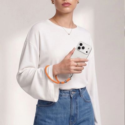 5. Tech-Protect C11S Seil-Handschlaufe für Handys – Orange