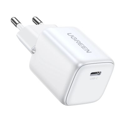 GaN USB C 30W PD Ugreen Nexode Mini Schnellladegerät - Weiß