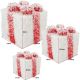 6. Leuchtendes Geschenkset mit 3 LEDs und Timer (3-teilig)