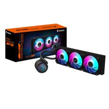 GIGABYTE AORUS WATERFORCE II 360 All-in-One-Flüssigkeitskühler für Prozessoren, 12 cm, Schwarz