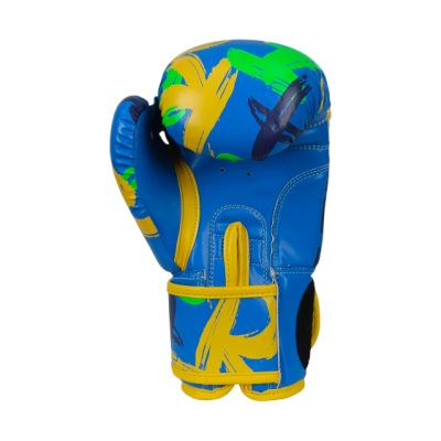 5. MASTERS RPU-VIBEZ Boxhandschuhe 10 oz BLAU