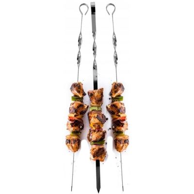 12. Spieße für Schaschlik, 3 Stück, Länge 45 cm