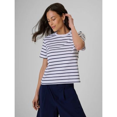 Lässiges Damen-T-Shirt mit Print, Größe 4F 4FRSS26TTSHF4023-10S