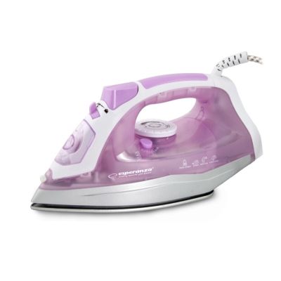 10. Esperanza TULLE EHI004 Dampfbügeleisen (2400W; weiß)