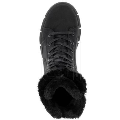 24. Rieker W X3402-00 RKR743 fur ankle boots