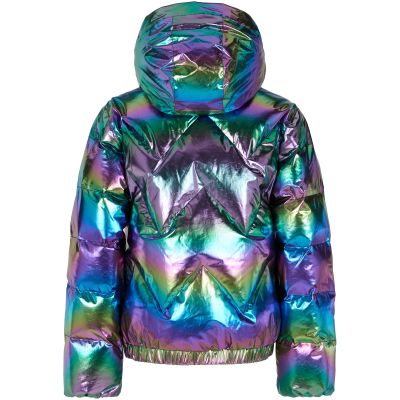Junior Ski-/Snowboardjacke mit Kapuze und Reißverschluss PROTEST Prtselina, schwarz