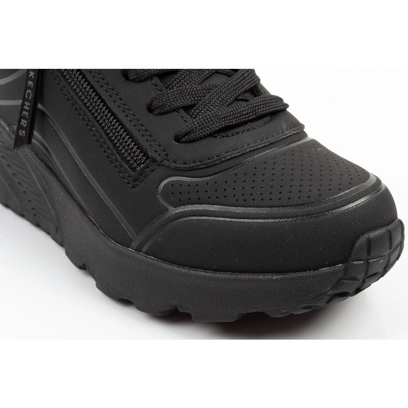 5. Skechers Uno Lite Kinder-Sportschuhe, schwarz, modisch