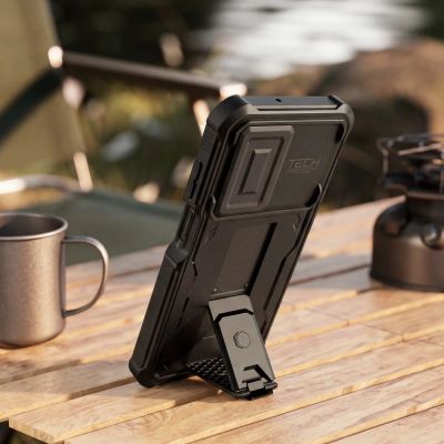 4. Tech-Protect Kevlar Cam+ 2-Set Hülle für Samsung Galaxy A17 / A18 4G / 5G - schwarz