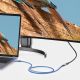 9. Ugreen US372 30205 USB-C – USB-C PD QC-Kabel 100 W 5 A 10 Gbit/s 1 m – Grau