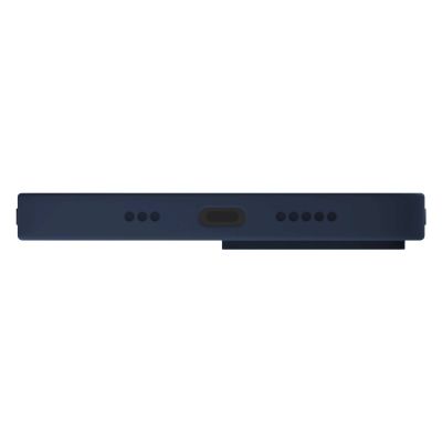 10. 3mk Silikonhülle für iPhone 16 Pro Max – Marineblau