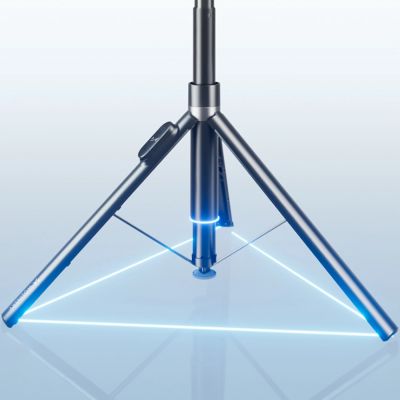 22. Selfie-Stick Wozinsky WRZP1 mit automatisch ausfahrbaren Beinen, Stativfunktion, 1,7m - schwarz