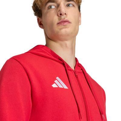 4. Herren adidas Entrada 26 FZ Hoody rot KF5944
