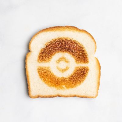 6. Mad Monkey Pokémon – Toaster (2 Stück). Schwarz, Rot, Weiß.