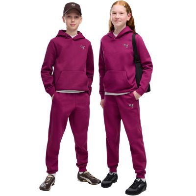 5. Puma ESS Elevated fuchsiafarbene Kinderhose 694702 41