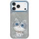Nimmy Big Eyed Pet 2.0 Katzenhülle für iPhone 17 - Grau