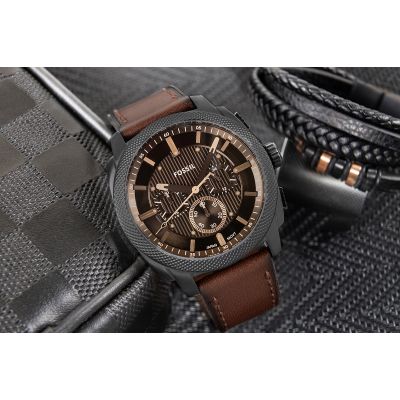 5. FOSSIL Machine Chronograph FS6101 Herrenuhr + Box