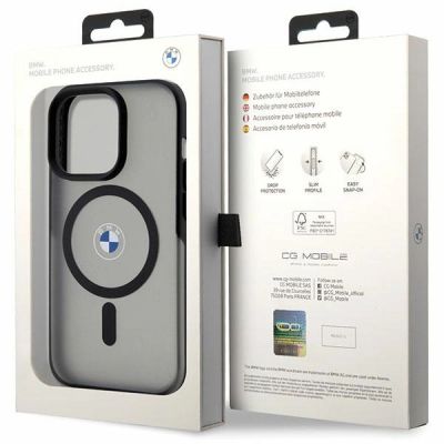 8. BMW Signature MagSafe Hülle für iPhone 14 Pro Max – Schwarz