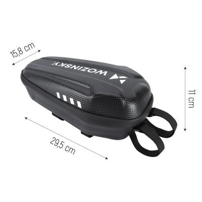 5. Wozinsky Wasserdichte Scooter-Lenkertasche 3L Schwarz (WSB4BK)