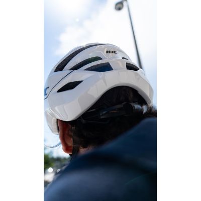 10. HJC CROSSER WHITE Fahrradhelm, Größe M