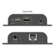 10. HDMI 4K/60Hz Twisted-Pair-Extender Cat.6 über IP 1G oder bis zu 120 m/200 m, max. 253 Empfänger, IR-Steuerung – Set