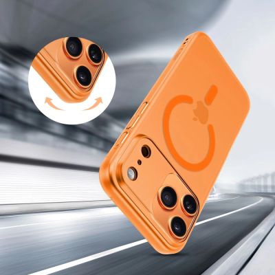 6. Tech-Protect Magslim MagSafe Hülle für iPhone 17 Pro Max – Orange