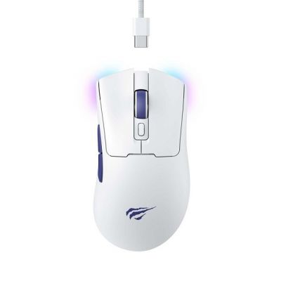 Havit MS966WB Kabellose Gaming-Maus (Weiß)