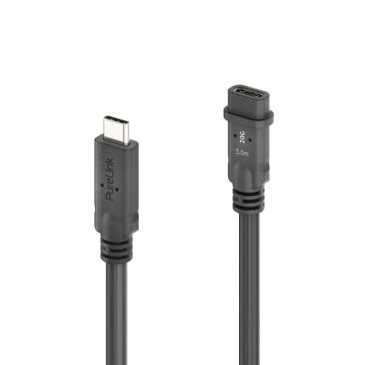 2. USB4 Gen2 USB-C Stecker/Buchse passives Verlängerungskabel 3 m