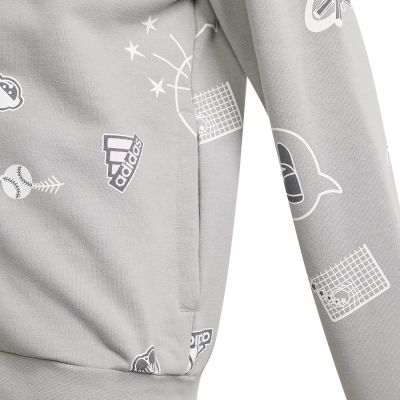 4. Adidas Biuv Zip Hoodie Jr IS3755 Sweatshirt