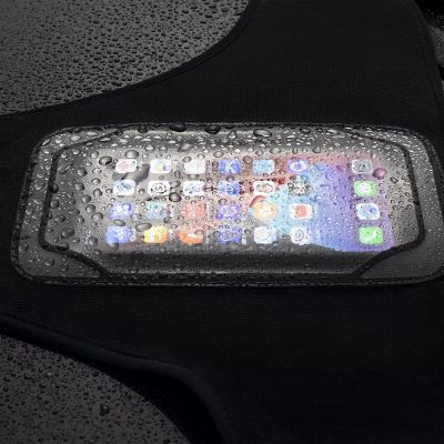 3. Rockbros D78 Schweißüberzug mit Tasche und Sichtfenster für das Handy – Schwarz