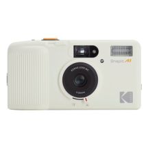 Kodak Snapic A1 Kompakt-35-mm-Filmkamera, Elfenbein