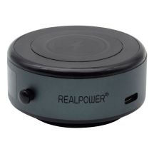 RealPower ChargeAir MAG Passive Kfz-Halterung für Handy/Smartphone, Schwarz