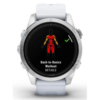 9. Garmin Epix PRO (Gen 2) 42 mm SS Whitestone-Uhr