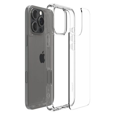 9. Spigen Ultra Hybrid-Hülle für iPhone 16 Pro – transparent