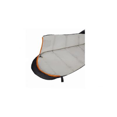 7. NILS CAMP NC1705 ULTRALEICHTER SCHLAFSACK GRAU-ORANGE