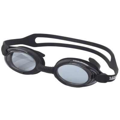 Aqua-Speed Malibu Schwimmbrille in schwarz
