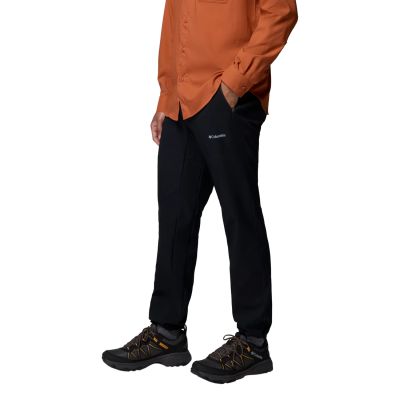 2. Columbia Essential Hike Brushed Back Pant 2172961010 Schwarz 34-32