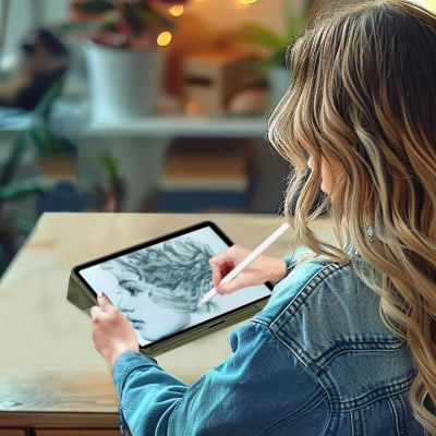 12. Tech-Protect SmartCase Stifthülle für Xiaomi Pad 11,2" - oliv