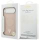 8. Guess Triangle Logo MagSafe Hülle für iPhone Air - Pink