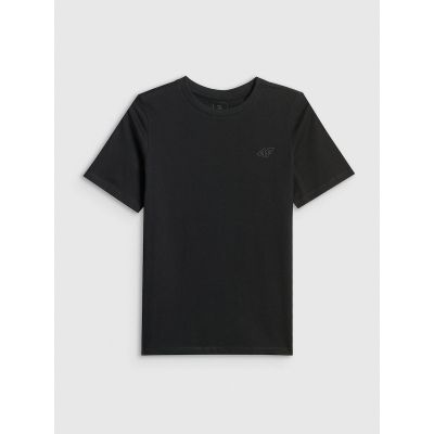 7. Glattes Jungen-T-Shirt mit Regular Fit 4F 4FJRMM00TTSHM3596-20S