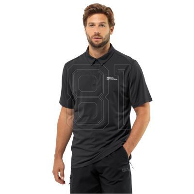 2. Jack Wolfskin Delfami Poloshirt M 1809801-6000 