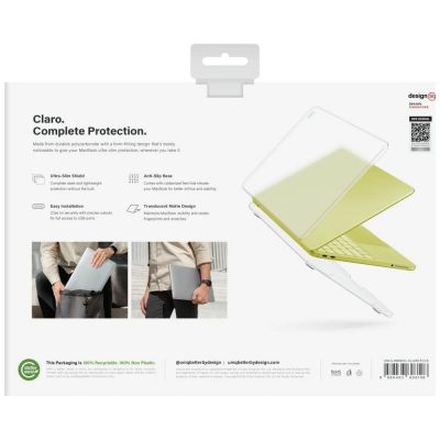 13. Uniq Claro Hülle für MacBook Neo – Transparent